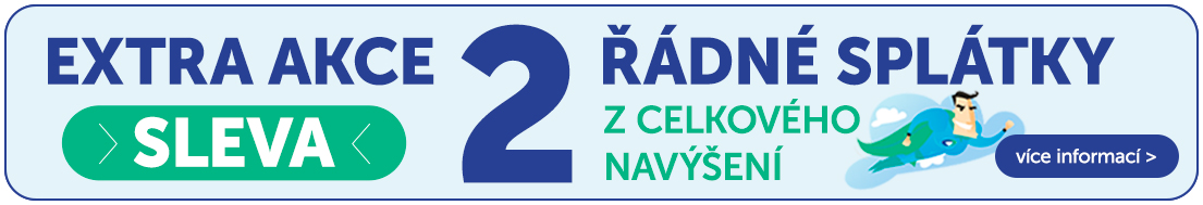 AKCE 2 splátky zpět